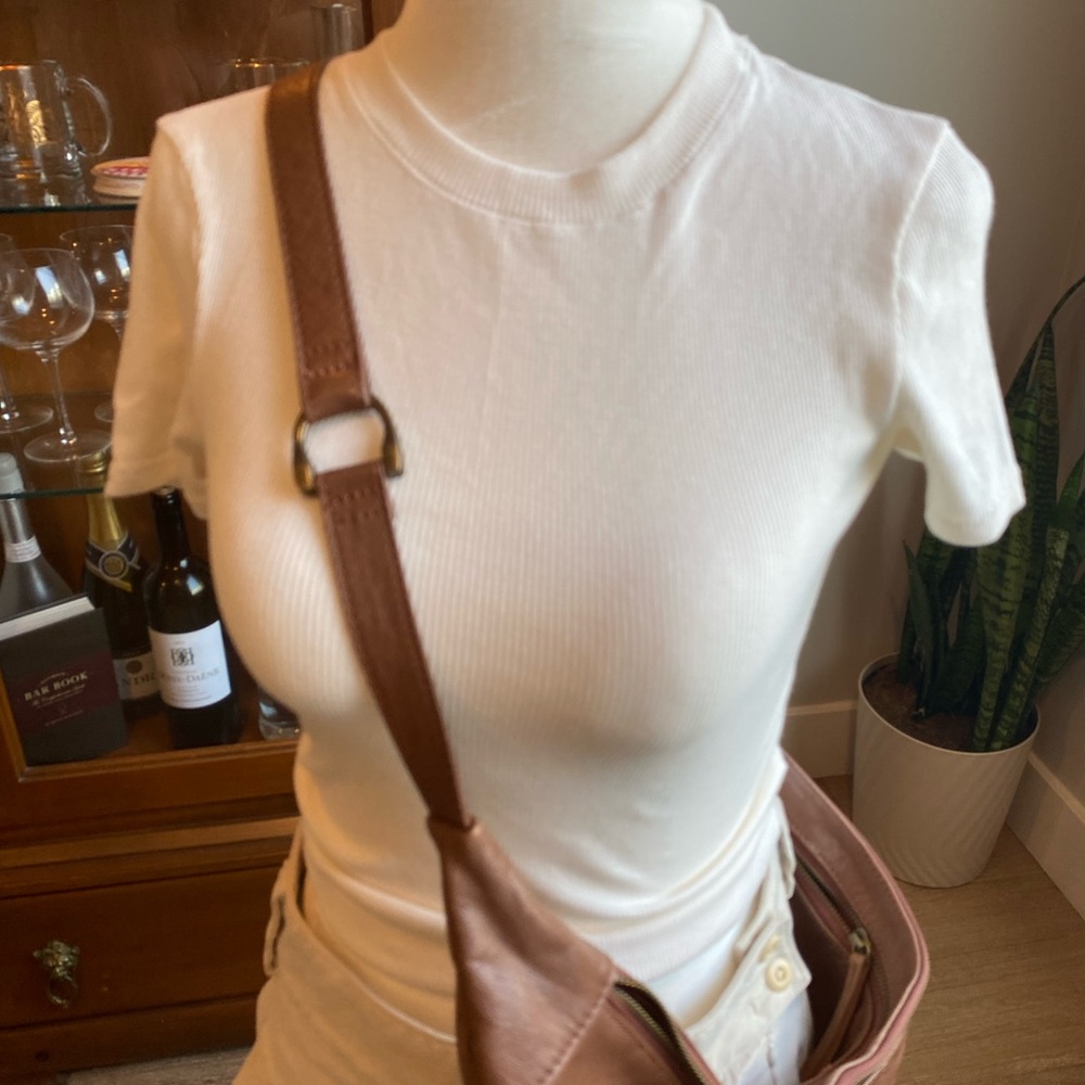 SKIMS Cream Ribbed Top